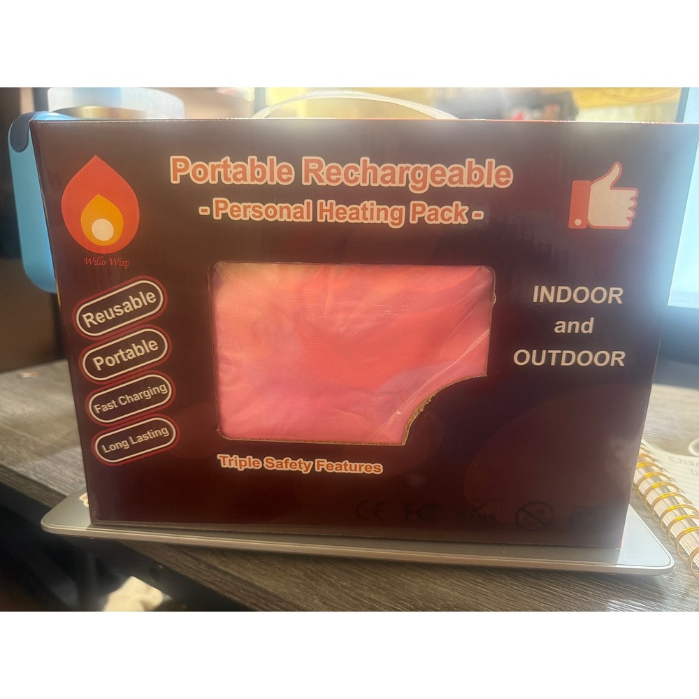 Willo-Wisp Portable Rechargeable Personal Heating Pack 420W Electric Hand Warmer